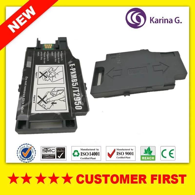

2PK Compatible T2950 maintennce tank for EPSON PX-S05B S05W WF-100