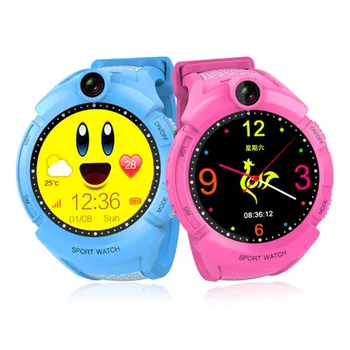 

New Q610S Children Smart Watch WristWatch Flashlight Voice Chat Camera Location SOS GPS Remote Control For kid gift cute