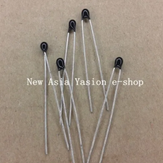 

50pcs 10k OHM NTC Thermistor Resistor NTC-MF52AT 10K 5% J MF52