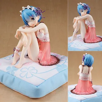 

15cm Re:life In A Different World From Zero Rem Sexy Action Figure Toy Japanese Hot Girl With Pajamas Anime Collection Doll Gift