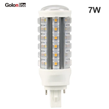 

Golonlite LED Plug light PLC lamp 360 degree LED corn bulb 11W 9W 7W 5W G24d G24q E27 100-277VAC high quality factory price CE