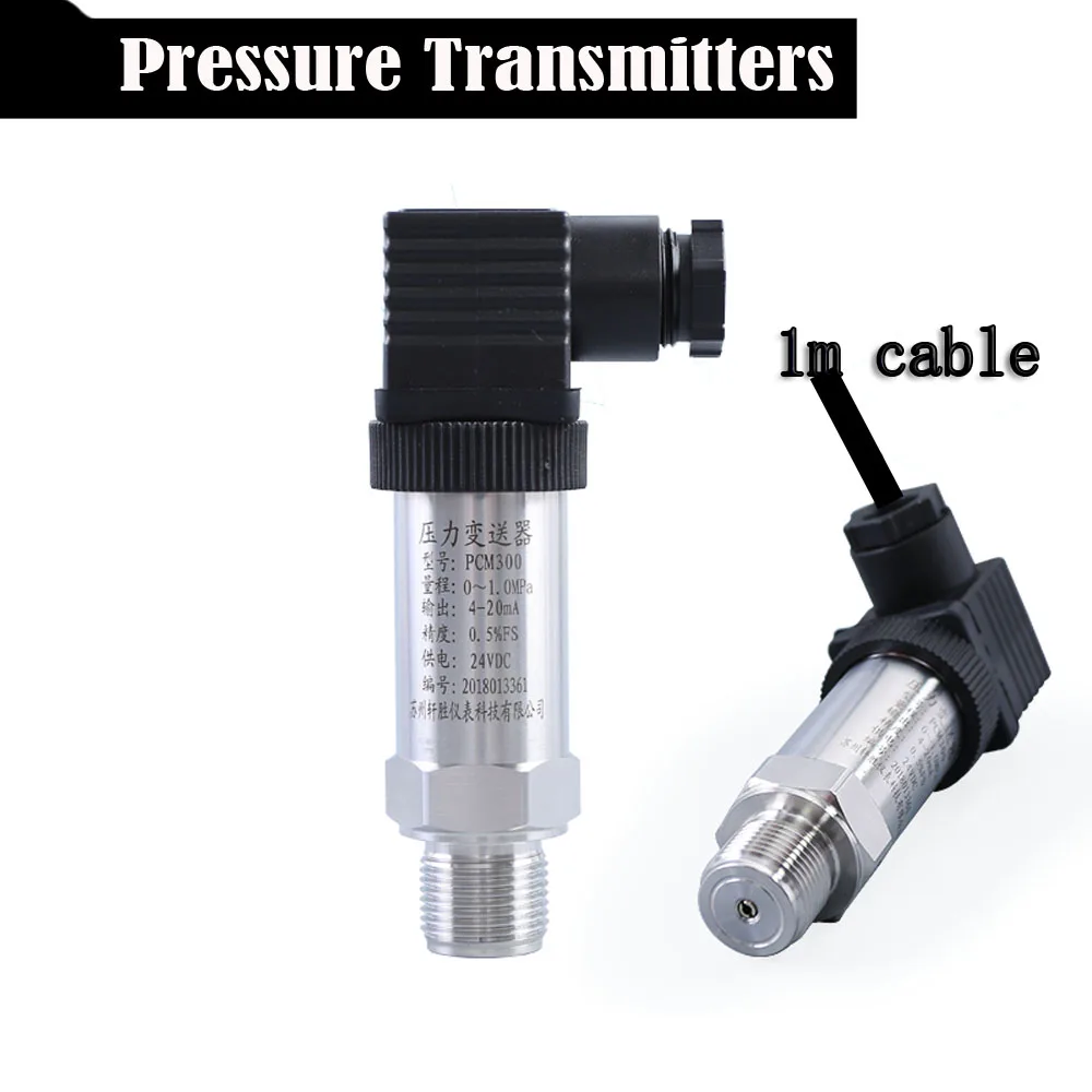 

M20*1.5 Pressure transmitter 4-20ma sensor pressure sensor bar water /gas /oil /Hydraulic Pressure transmitters PCM300