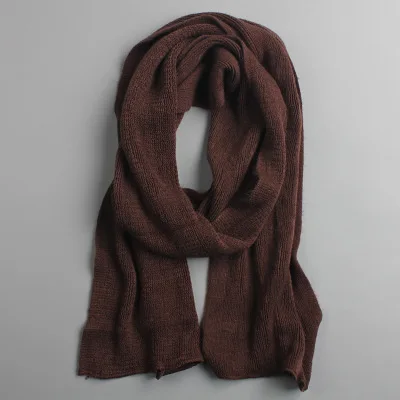 Зимний теплый шарф, вязаные толстые теплые зимние шарфы, Длинные мужские кашемировые теплые женские шарфы