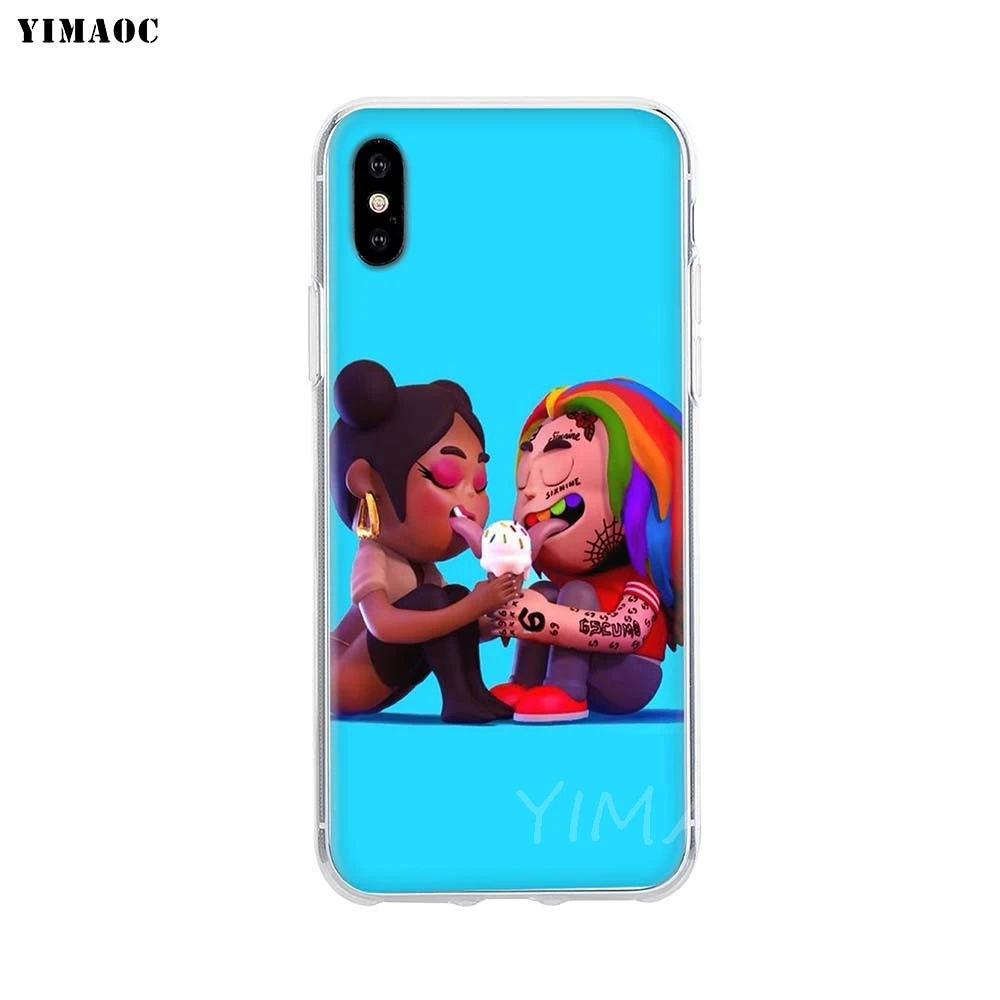 YIMAOC Nicki Minaj mi reina suave TPU funda de silicona para iPhone 7 6 6 S Plus 5 5S SE X XS X Max XR Coque de casos