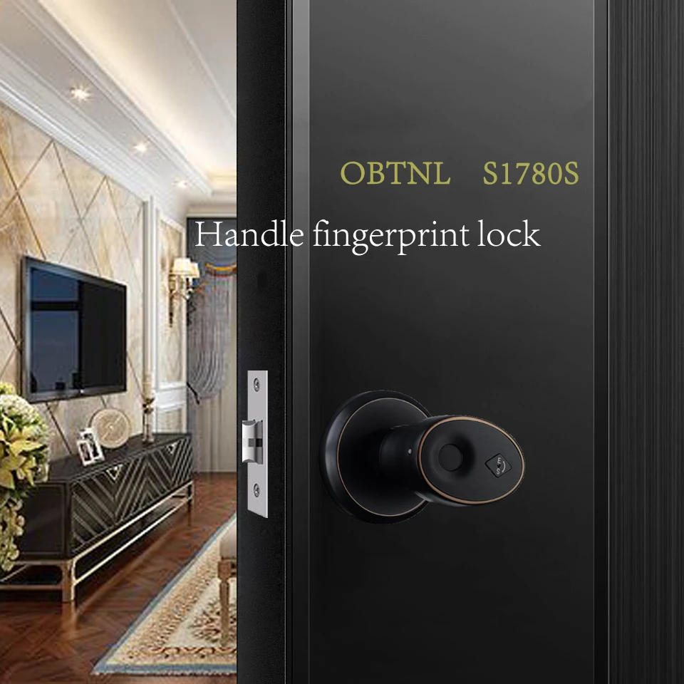 Obtnl Smart Biometric Fingerprint Door Lock Keyless Entry