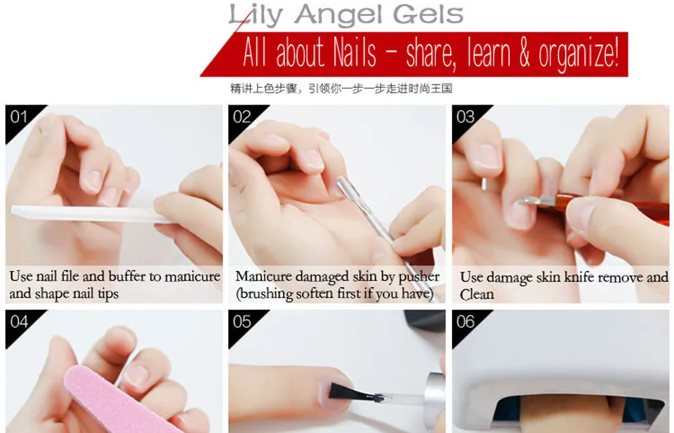 1 шт Красивые неоновые ногти Lilyangel 7,3 мл УФ-гель для ногтей профессиональный стойкий Гель-лак для ногтей Design25-48