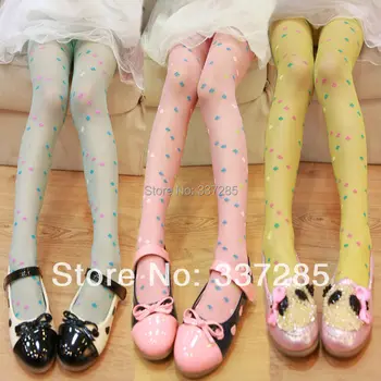 

tights for children Four Leaf Clovertights for girls multicolor tights for kids lovely flowers tights for girls children pants