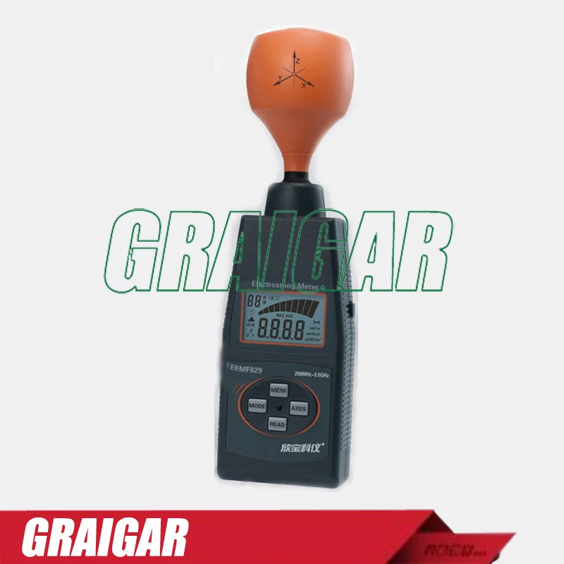 

Field Intensity Meter EMF829 Digital High Frequency Magnetic