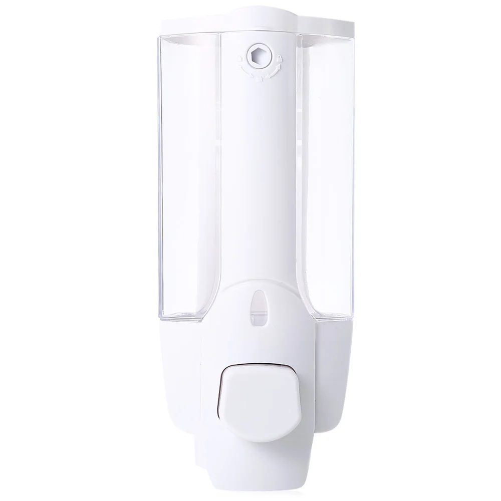 

350ML Wall Mount Shower Bathroom Soap Shampoo Dispenser Plastic Hand Liquid Soap Dispenser