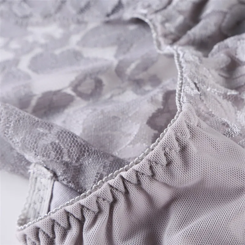 high waist lace panties women transparent women briefs plus size underwear female sexy panty ultra-thin seamless briefs XXXXL 00 (8)