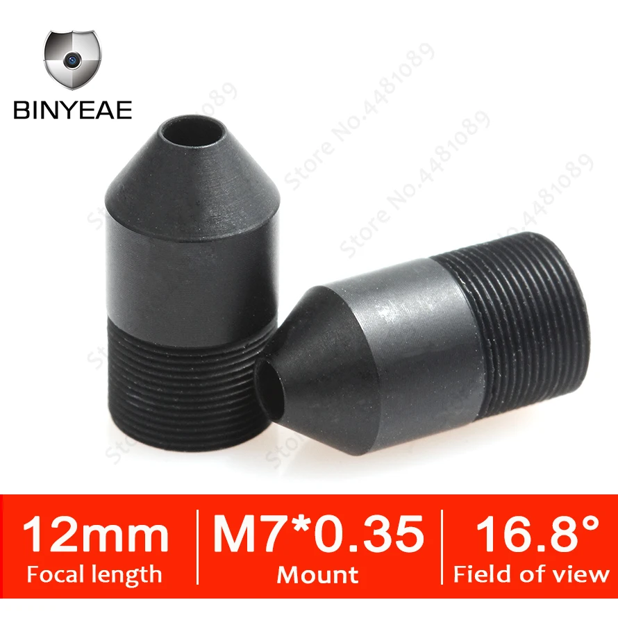 

BINYEAE m7 Hd 12mm Lens 1.3Megapixel HD Mini Pinhole Lens M7 Mount Cameras Lens 1/3" Image Sensor CAMERA LENS