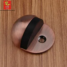 CHICOO Modern Locating Gates Zinc Alloy Door Fittings Floor Mounted Antique copper Door Fittings chinese classical antique copper copper fittings decoration decorative door door ancient round handle ring wishful door knocker