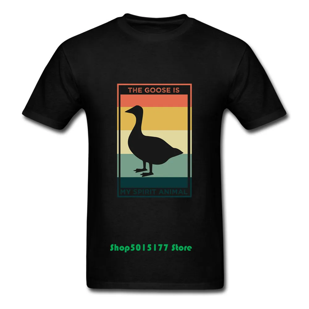 El Ganso Es Mi Esp ritu Animal Camiseta Moda Hombres Marca Ropa Linda Camisetas Divertidas 