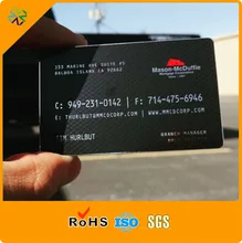 Por Blank Magnetic Business Cards Custom Laser Cut China Black Anodized Aluminum Stainless Steel Magnetic Stripe Gold Mirror Blanks Metal Business Card