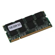 DDR1 1 ГБ ОЗУ PC2700 200Pin Sodimm ноутбук память DDR 1 Гб, 333 МГц NON-ECC ПК DIMM