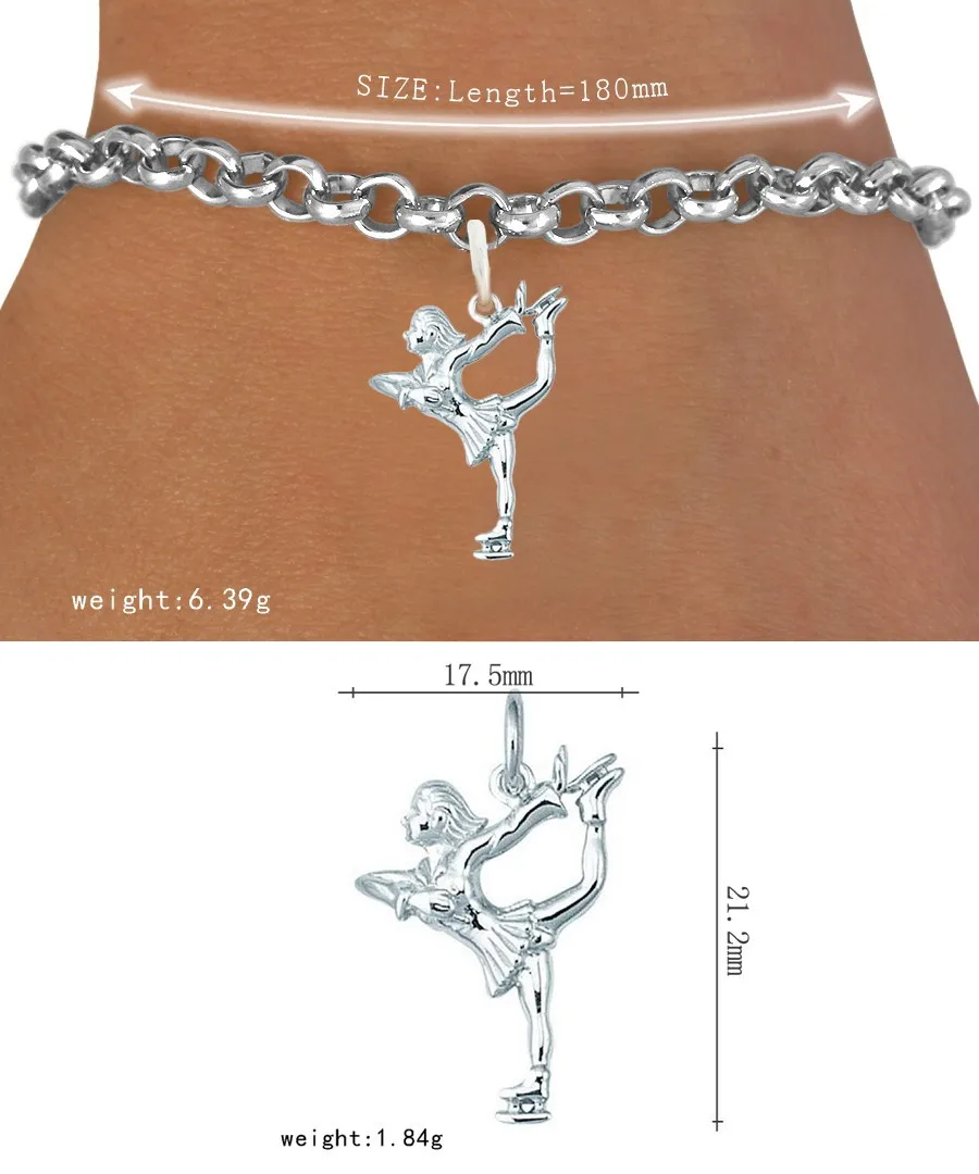 Skating Girl Bracelet-1