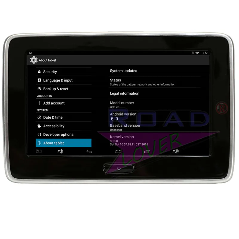 10 Inch Car Headrest HD Screen Monitor