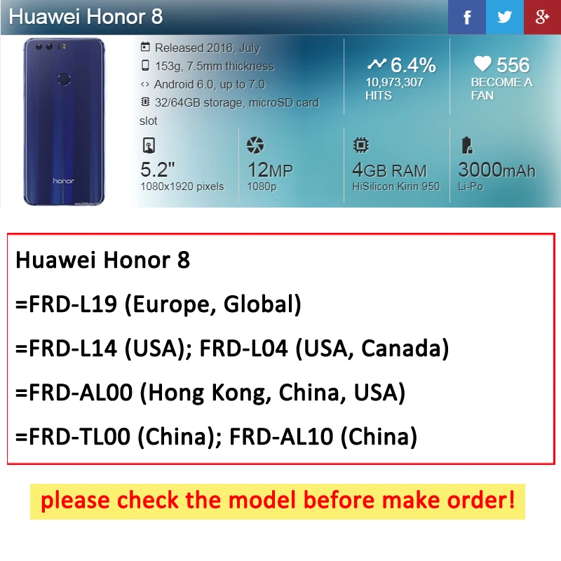 Мягкий чехол из ТПУ для huawei Honor 8, FRD-L19, FRD-L14, 5,2 дюйма, силиконовый чехол для задней панели телефона, чехол для huawei Honor 8, чехлы, оболочка