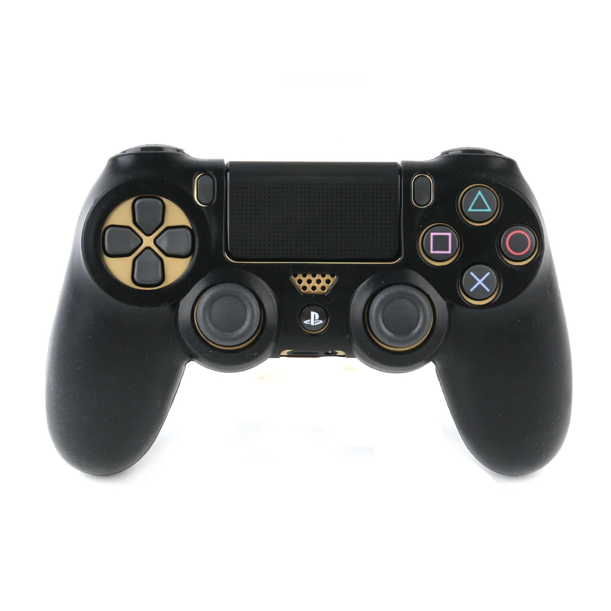 Тонкий контроллер для PS4 sony Playstation 4 силиконовый мягкий гибкий гелевый резиновый чехол для видеоигр