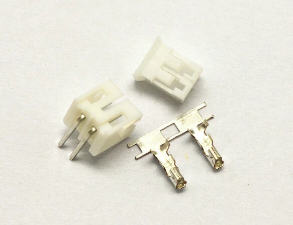 

JST PH 2.0 2-Pin Connector plug Male and Female with Crimps x 100 Sets