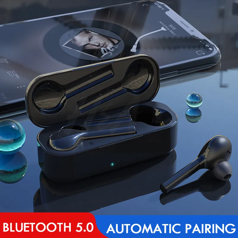Bluetooth 5.0 Earphones For All Smart Phone Mini Wireless Headset Headphones For Samsung For Xiaomi Huawei Sports Headset