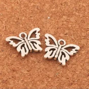 

Hollow Butterfly Animal Spacer Charm Beads 15x10.7mm 400PCS zinc alloy Pendants Alloy Handmade Jewelry DIY L1108