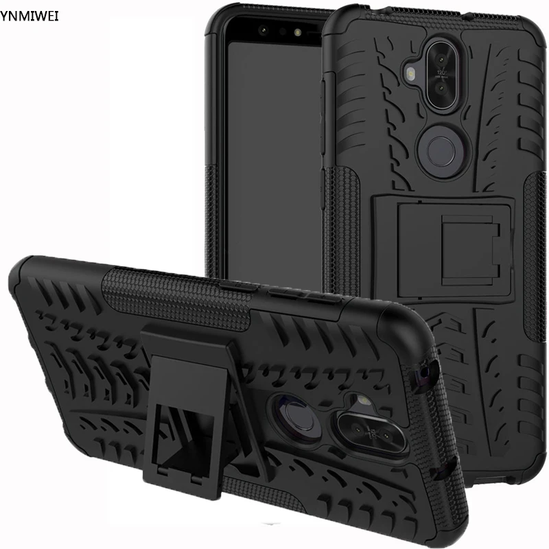 EbestStar Cover Per ASUS Zenfone 5 Lite ZC600KL: Custodia In Silicone Similpelle Nera + Vetro Temperato Incluso - 2