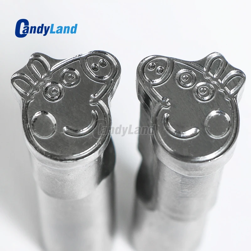 

CandyLand Pig Milk Tablet Die 3D Pill Press Mold Candy Punching Die Custom Logo Calcium Tablet Punch Die For TDP5 Machine