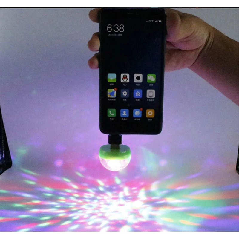 Lumiere RGB светодио дный LED Музыка сцены звук USB Дискотека DJ световое шоу Лампа