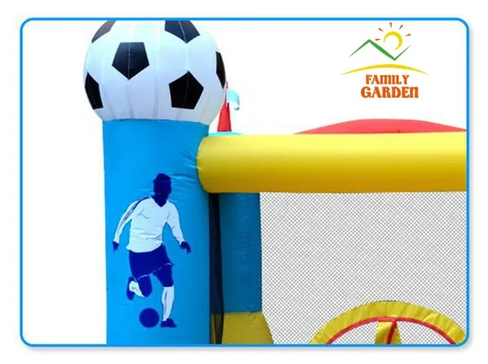 Дизайн надувной мощный футбольный надувной замок прыгающий джемпер надувной замок для прыганья