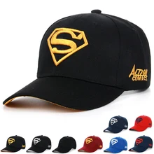 Корейские шляпы женские Супермен Snapbacks весна осень Открытый Анти-УФ спортивные кепки для гольфа пара солнцезащитных очков