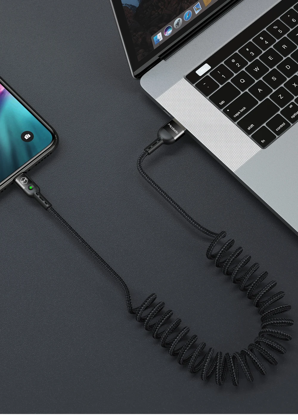 MCDODO кабель usb type C QC 4,0 быстрое зарядное устройство USB C шнур для samsung S9 Note 9 кабель type-C для huawei P20 Xiaomi Mi 8 USB-C