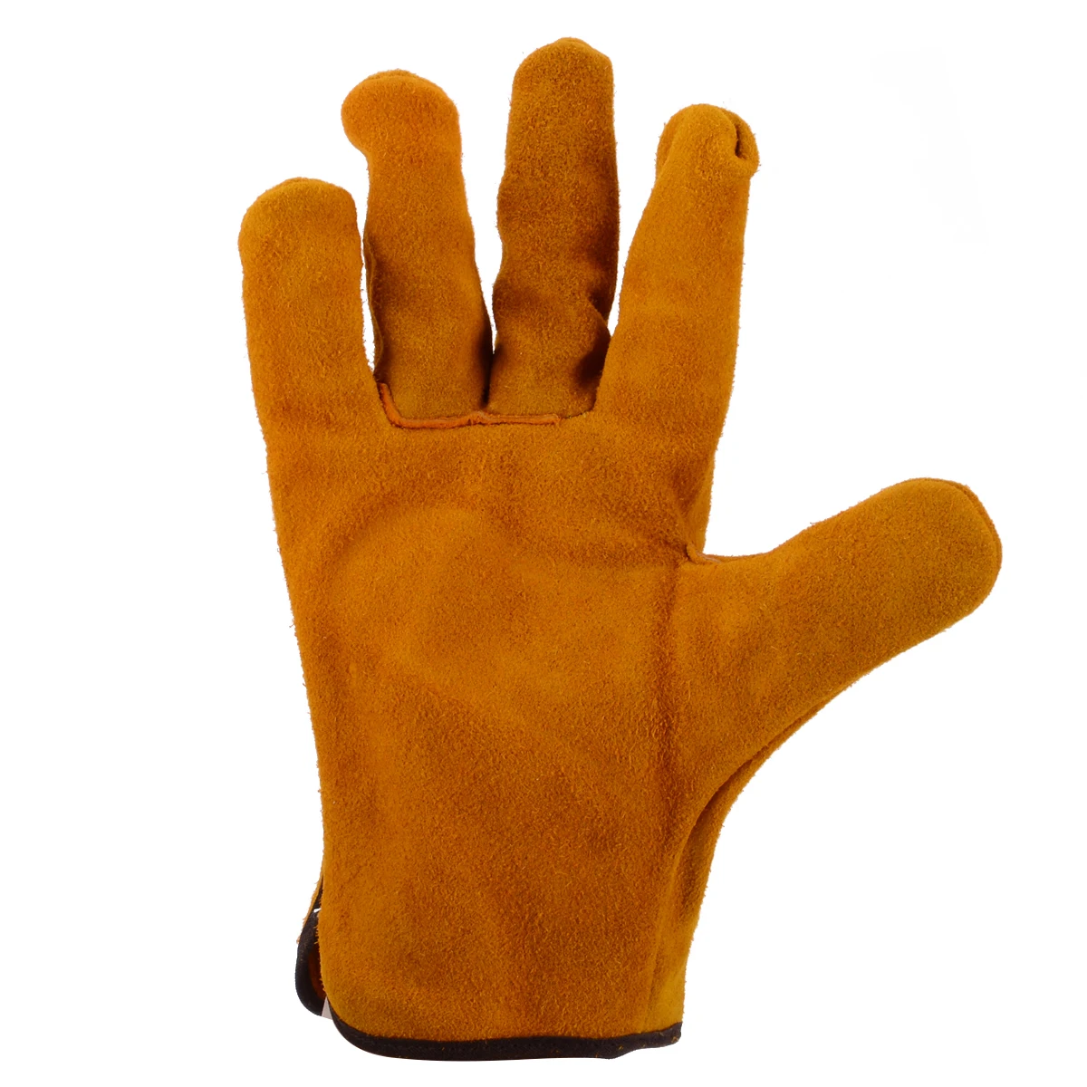 1 Pair Women Men Heavy Duty Gardening Gloves Thorn Proof Cowhide Leather Safety Working Gloves For Hand Protection