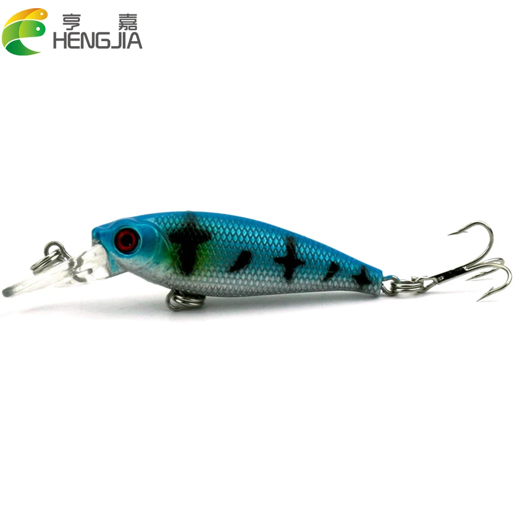 Hengjia 6.5cm 6.5g Minnow Fishing Lure Topwater Unique Crankbait