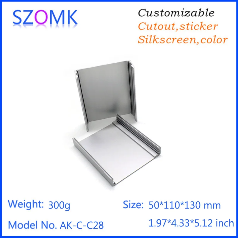 aluminum extruded enclosure project box instrument enclosure junction housing szomk chassis outlet boxes (8).jpg