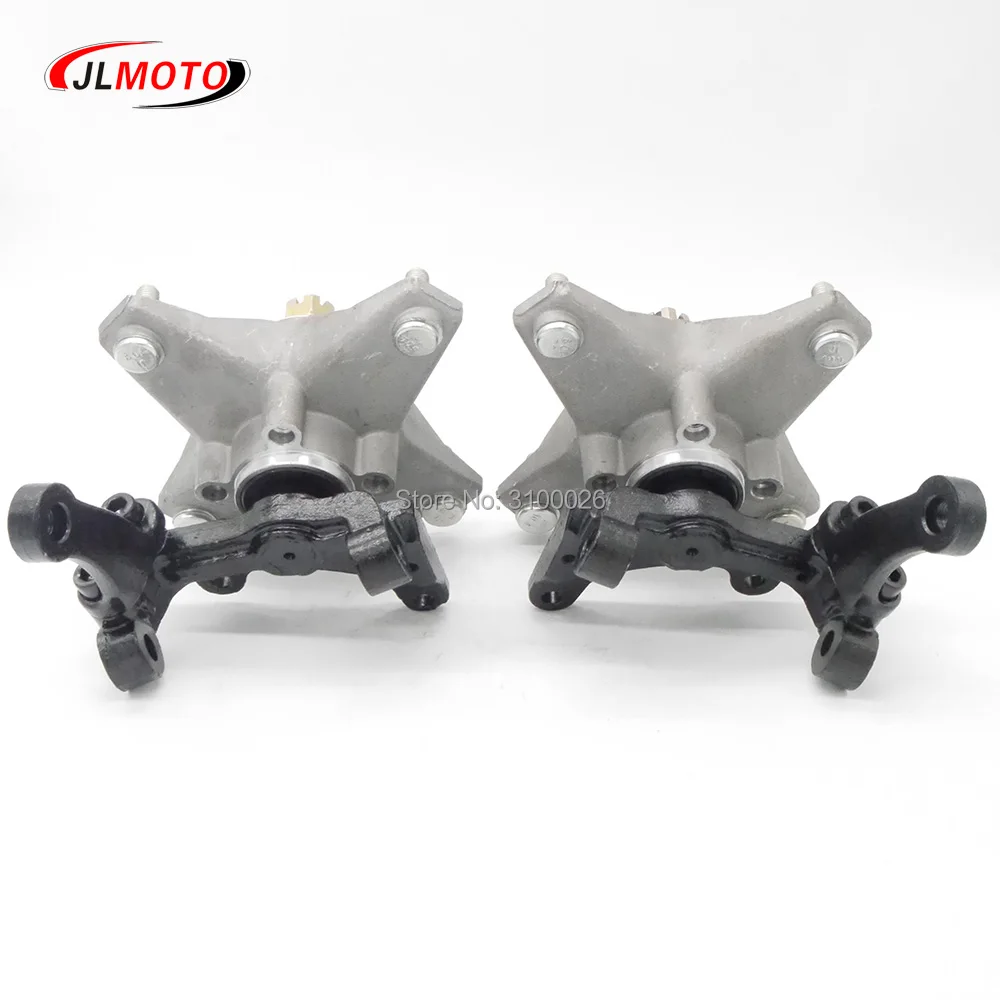 OEM Full Set Left/Right Knuckle Spindle With Wheel Hub Fit For YAMAHA Banshee Warrior RAPTOR ATV YFZ YFM 250 350 QUAD BIKE Parts