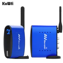 KuWfi 5.8GHz Wireless AV Audio Video Transmitter Receiver 200m AV Audio Sender Receiver with IR Input for HD TV BOX цена KuWfi 5.8GHz Wireless AV Audio Video Transmitter Receiver 200m AV Audio Sender Receiver with IR Input for HD TV BOX цены онлайн