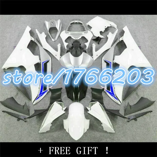 

Aftermarket Fairing Fit YZF R6 08-11 YZFR6 2008-2011 YZF-R6 Body Kit Blue White Ning