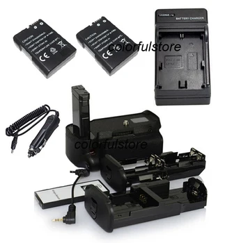 

Battery Handle Hand Grip For Nikon D5100 D5200 SLR Camera as MB-D51 MBD51+Remote Control+2 EN-EL14+Car Charger+AA Battery Holder