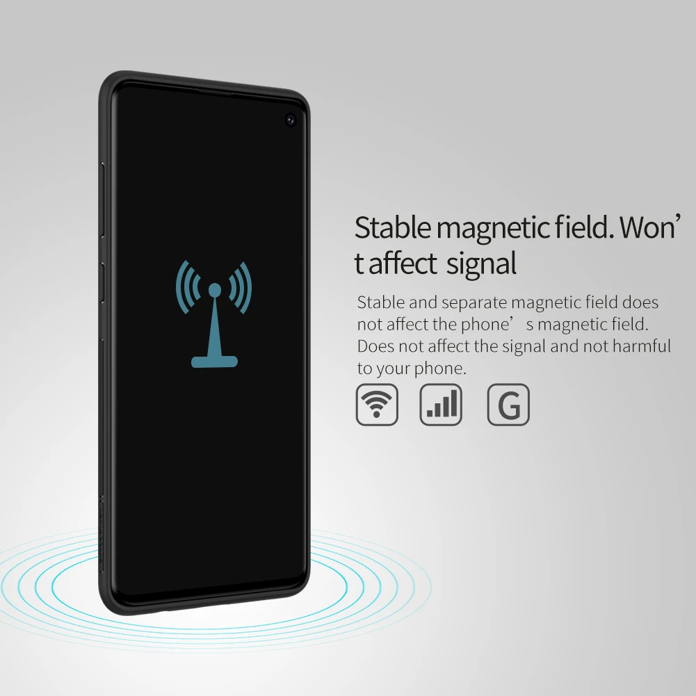 Чехол Nillkin для Samsung Galaxy S10 Plus волшебный QI чехол беспроводного зарядного приемника