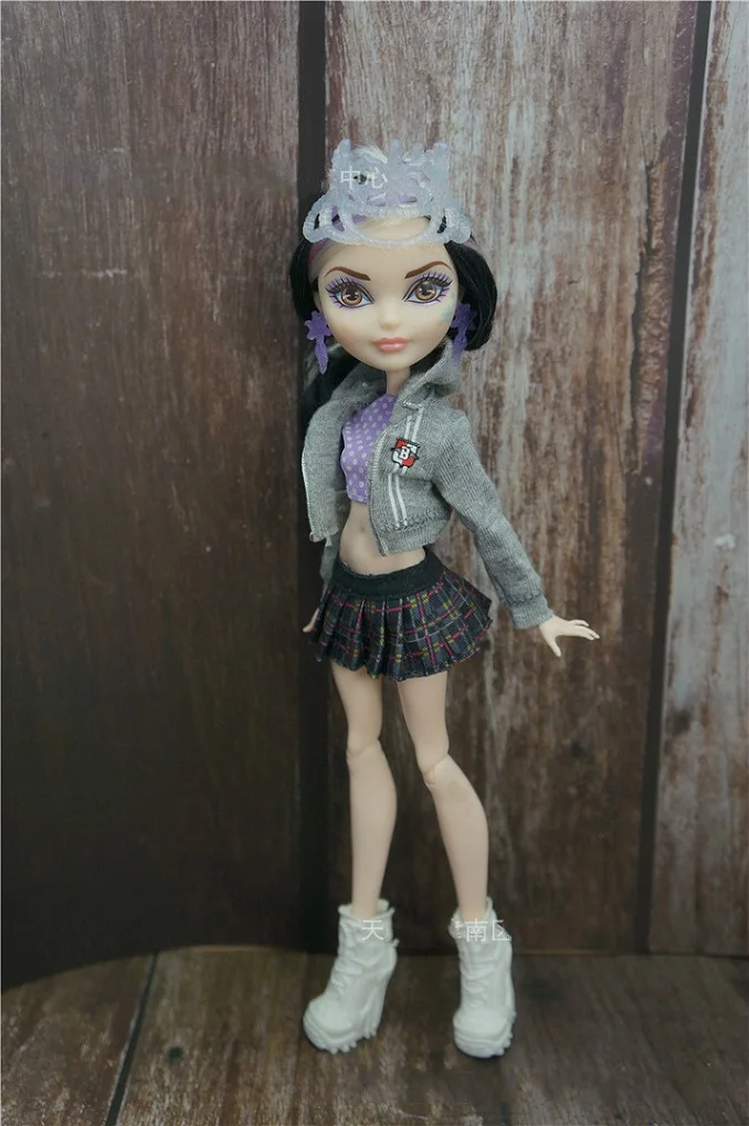 Модная детская кукла bjd, аксессуары, игрушки, подарок для девочек, Одежда для куклы, праздничное платье, повседневный костюм, для кукол Monster High, 1/6 113