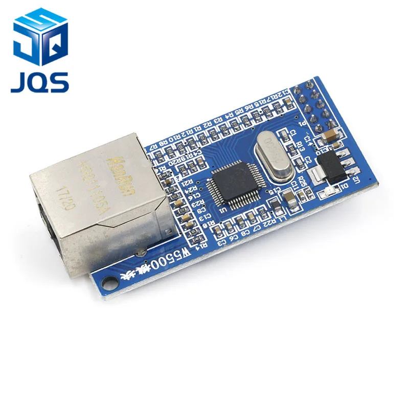 W5500 сетевой модуль Ethernet аппаратное TCP/IP 51/STM32 микроконтроллер программы по W5100