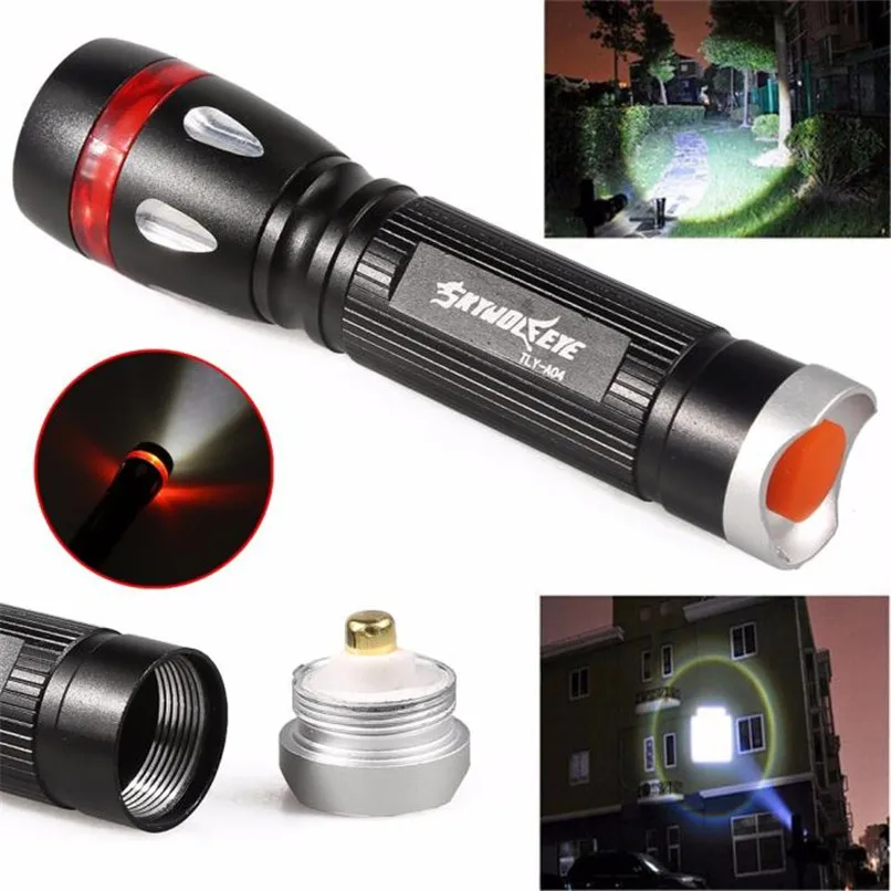 

3000 Lumens 3 Modes XML T6 LED Waterproof Flashlight Torch Lamp Light Safe Stable Reliable Outdoor Bicycle Light #20