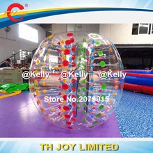 1,5 м диаметр воздуха бамперные шары Прямая с фабрики/красочные точки 1,5 м Диаметр надувные пузырьки шарики для продажи