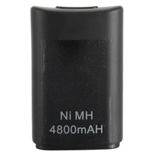 4800 mAh bateria Ni-MH Controller para Xbox Microsoft 360 Gamepad sem fio