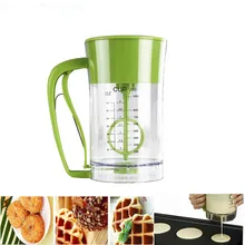 Быстрый автоматический блинница Экспресс блинница кухонный миксер дозатор кекс принадлежности для выпекания тесто для пирожных