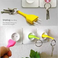 1 Набор, новинка, Отсоединяемый брелок для ключей, брелок для ключей, вешалка для ключей, держатель для ключей, ключница, подарок на день Святого Валентина, на день рождения, LW0288 - изображение