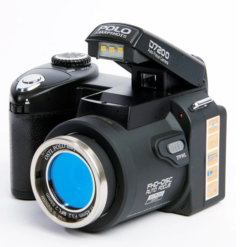 POLO Sharpshots D7200 цифровая камера 33 миллиона пикселей автофокус профессиональный 24