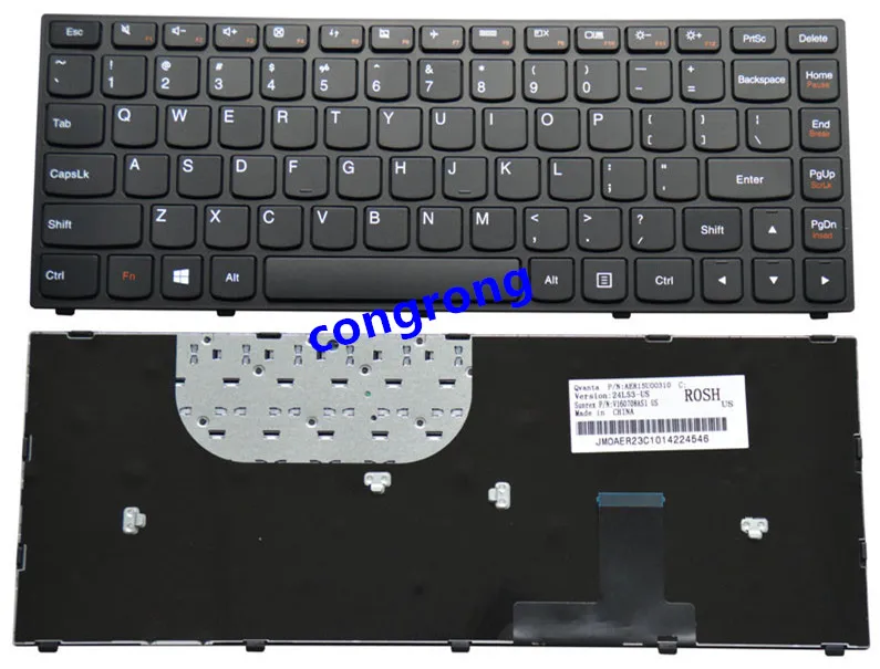 

US English Laptop keyboard for Lenovo Thinkpad Yoga13 YOGA 13 W8 YOGA 20175