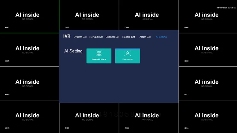 NVR INTERFACE 5